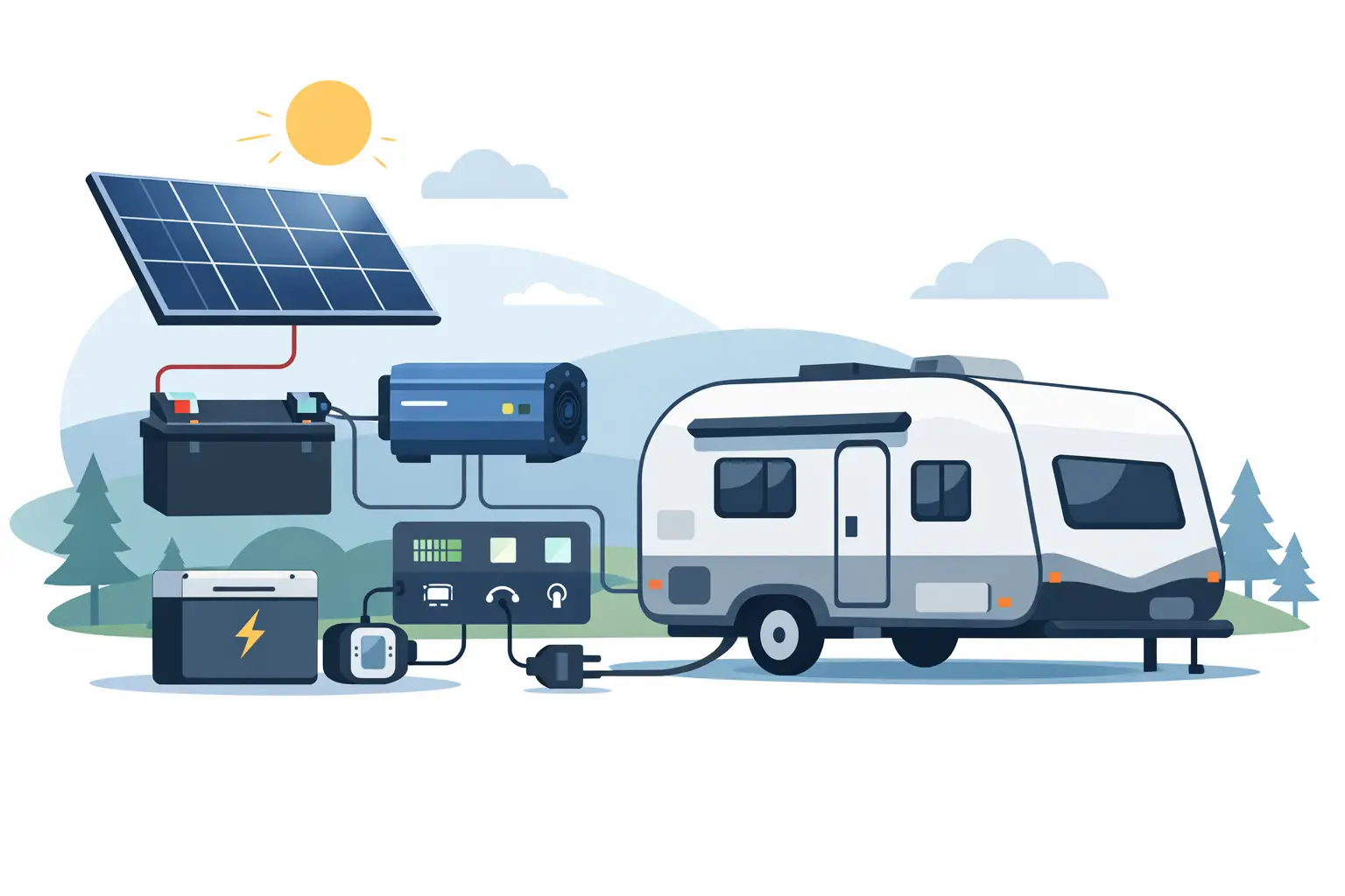 12v Power System for Caravan Explained