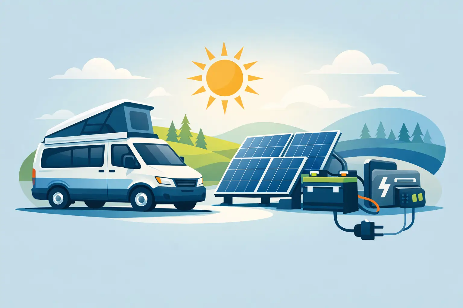 Campervan Solar Battery Setup Done Right