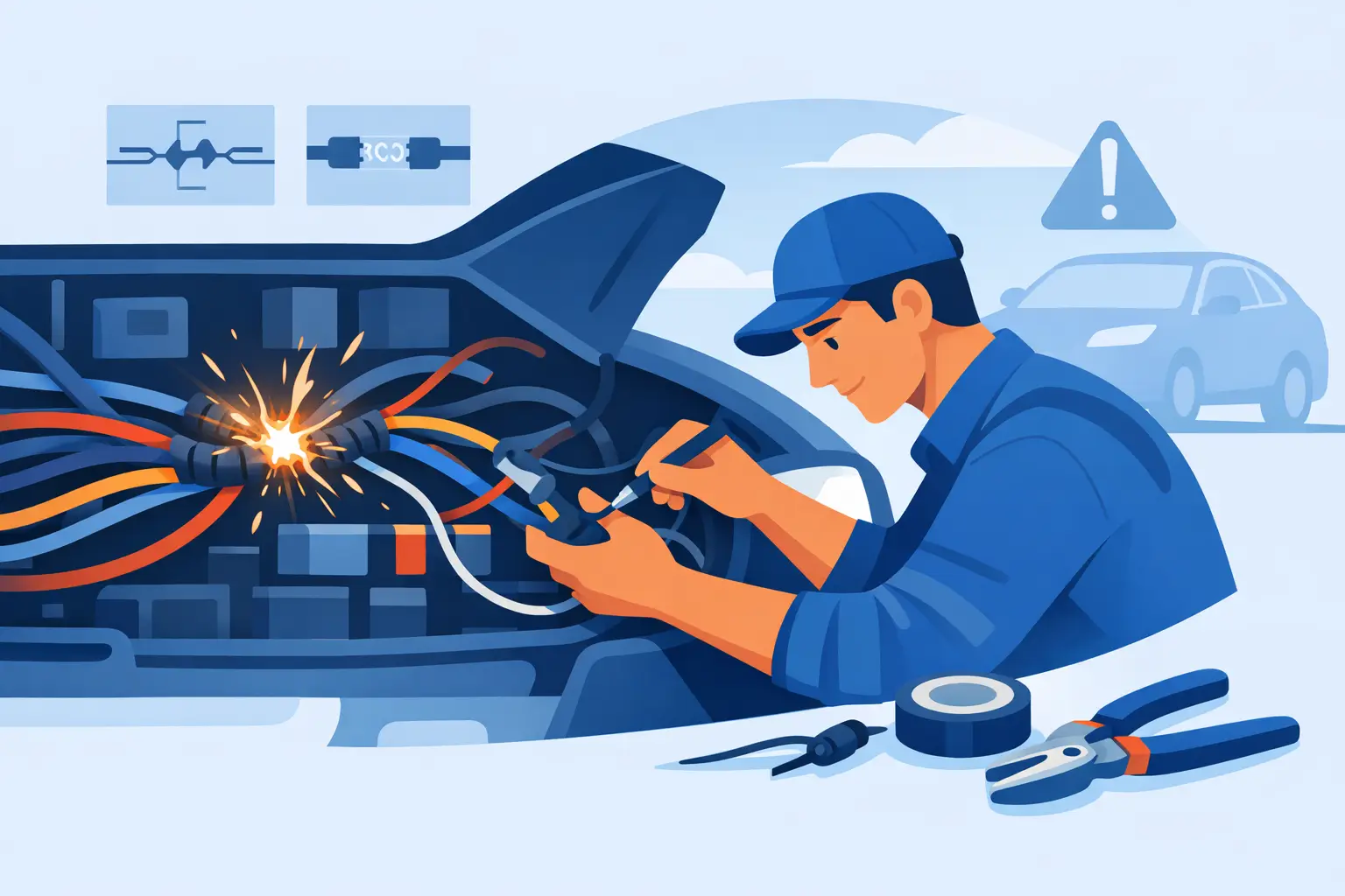 Car Wiring Repair: What Actually Goes Wrong