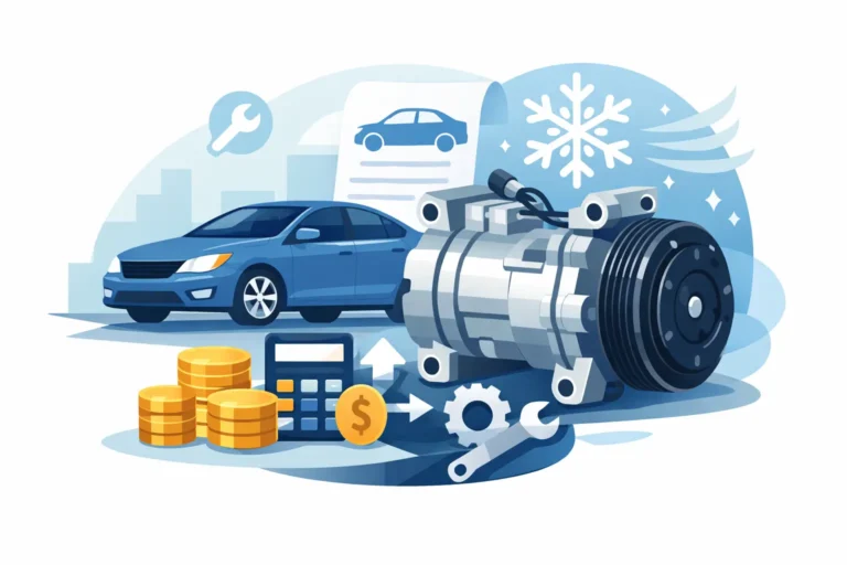 Car AC Compressor Replacement Cost Explained