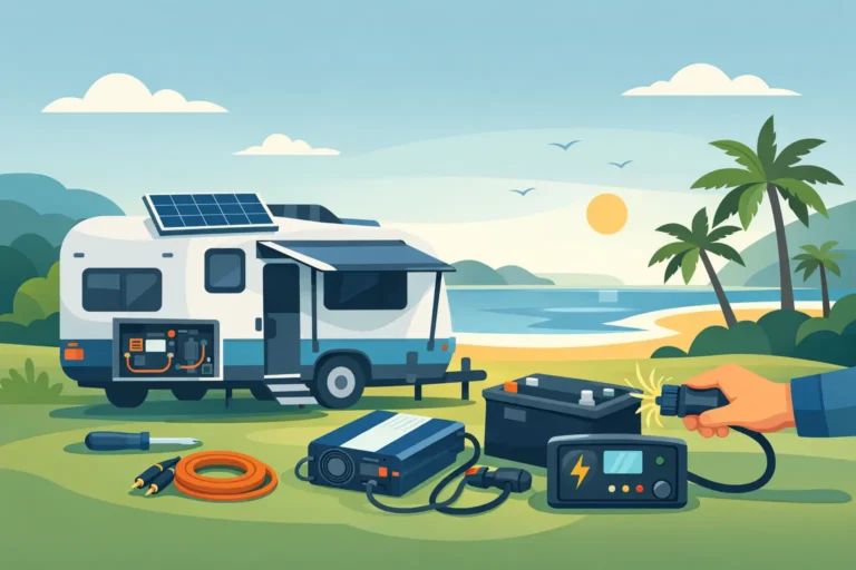 Caravan Electrical Upgrades Sunshine Coast