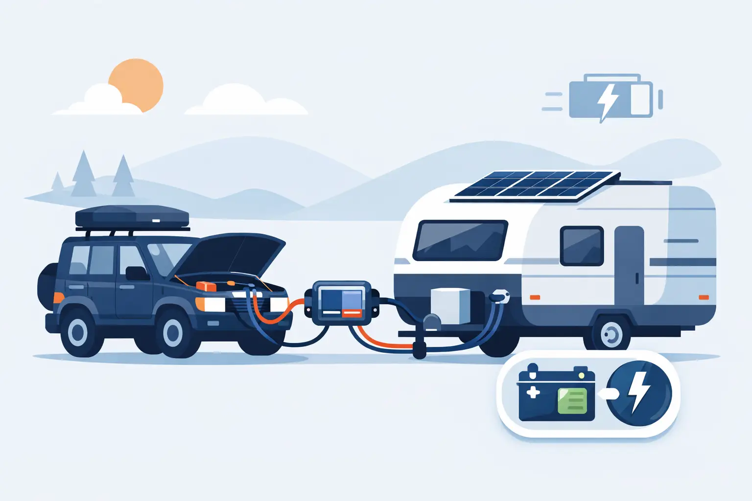 Guide to Caravan DC DC Charging
