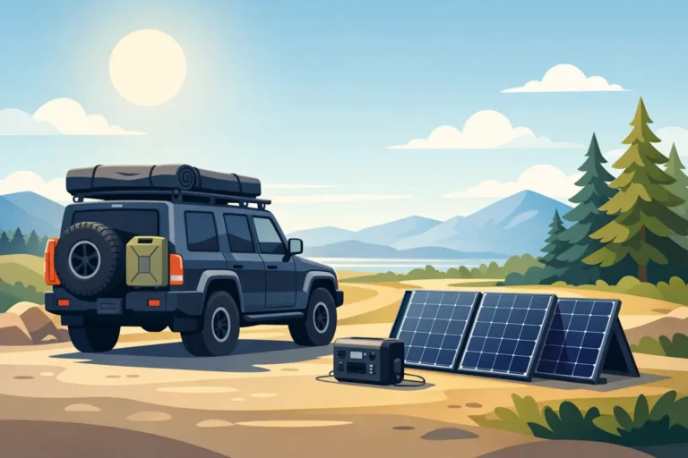 Best 4WD Solar Panel Options for Touring