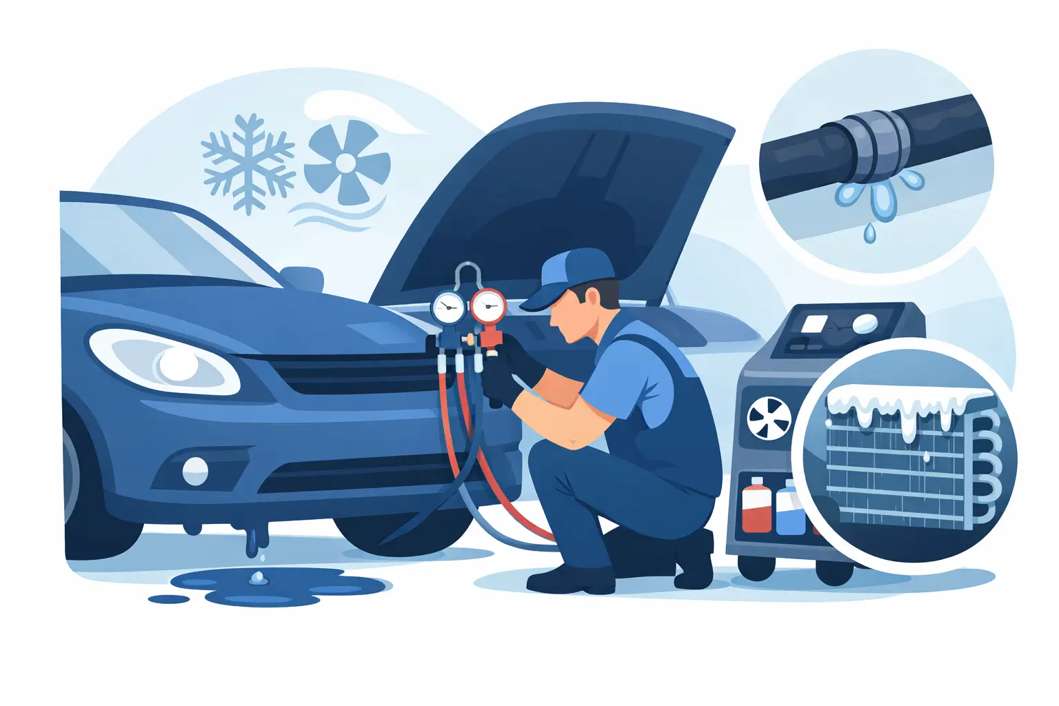Car Aircon Leak Repair: What to Expect