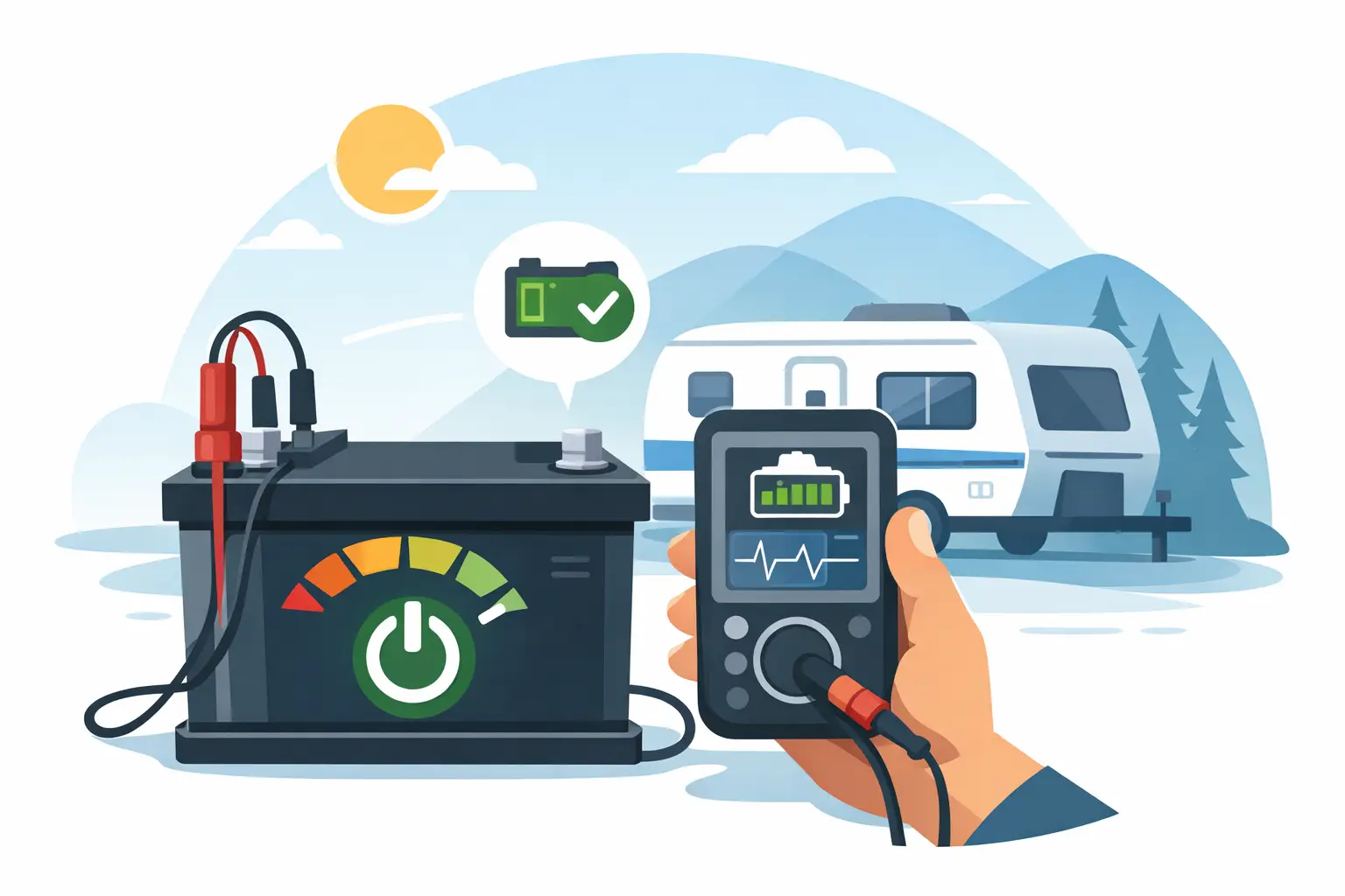 How to Check Caravan Battery Health