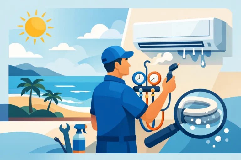 Sunshine Coast Aircon Leak Testing Explained