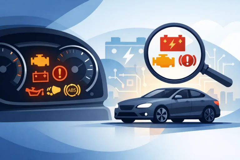 Guide to Car Electrical Warning Lights Explained